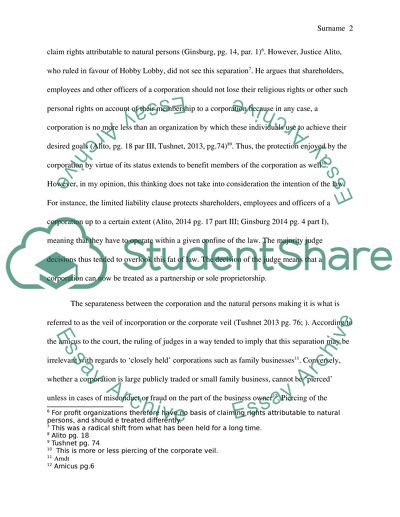 Support or Oppose Hobby Lobby Decision