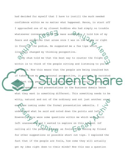 Public Speaking Skills