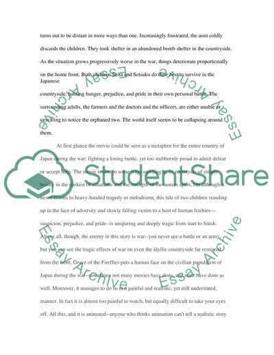 Movie Graves of the Fireflies