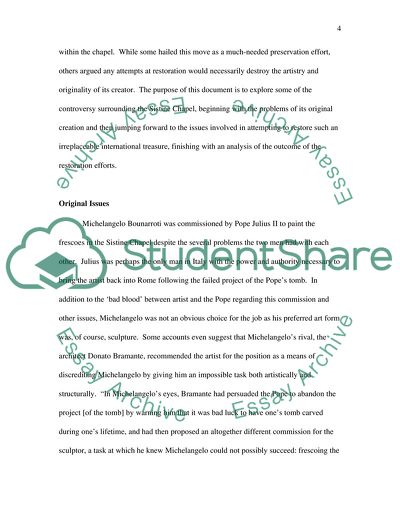 The Restoration of Michelangelos Sistine Chapel