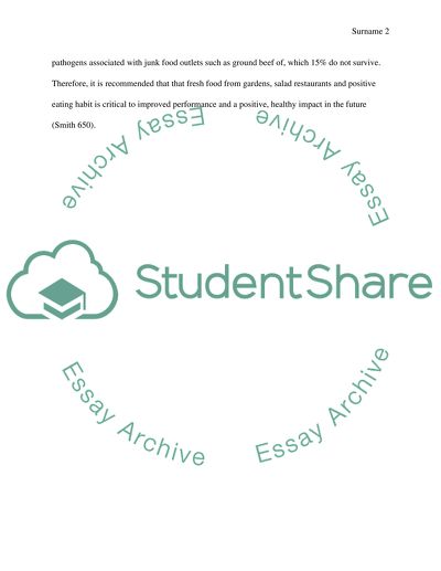 Killing Eating Habit in America