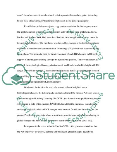 LIFELONG LEARNING: THE LEARNING AGE