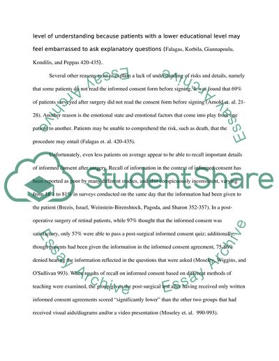 Patient Rights and Informed Consent