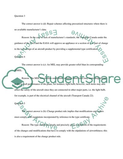 The Certificate of Airworthiness