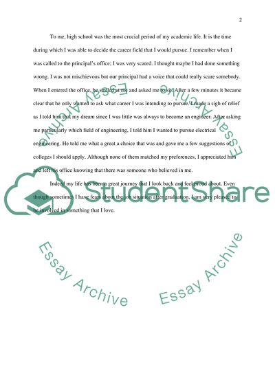 Educational Autobiography