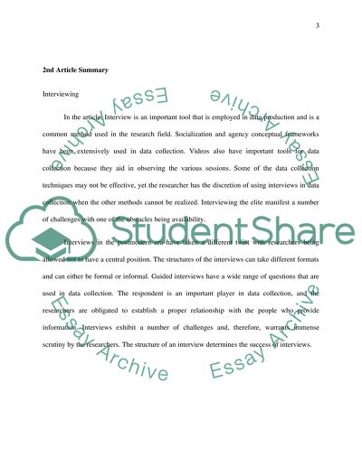 Interviewing for qualitative researches