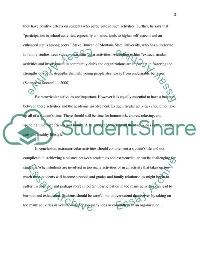 Why you feel college students do or don not benefits from participation in extracurricular activities