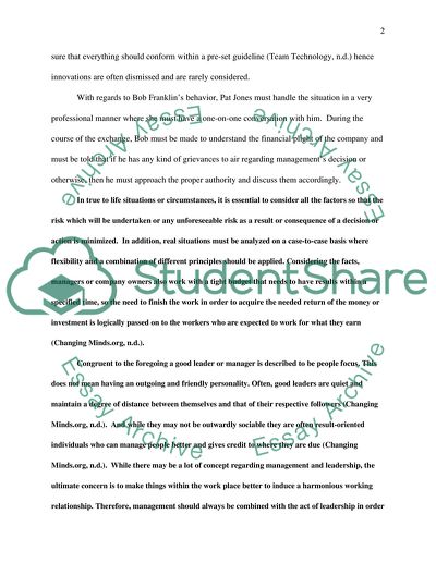 Big Trouble at Sunbelt Company