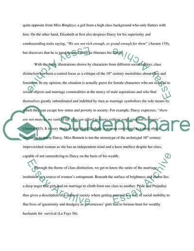 Jane Austens Pride and Prejudice