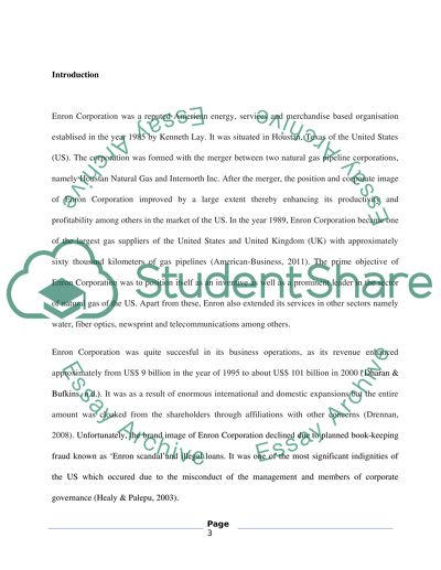 What Companies Can Learn From The Enron Case and The Impact of the Enron Case