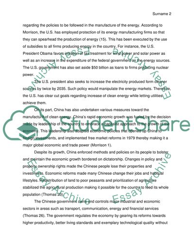 Trade Dispute between China and the U.S