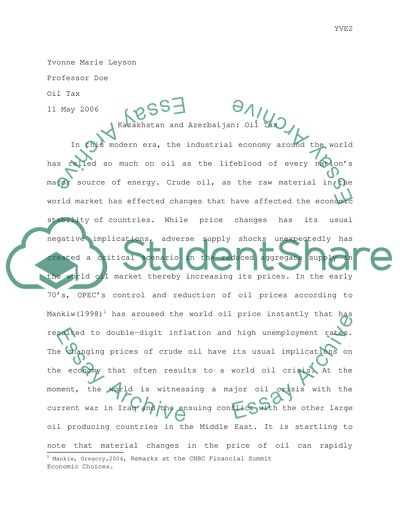 The Global Oil Price Crisis