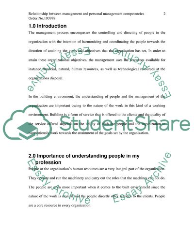 Management Competencies