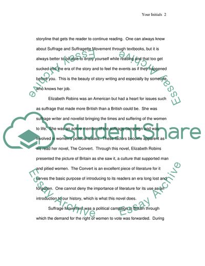 Critical Analysis of The Convert