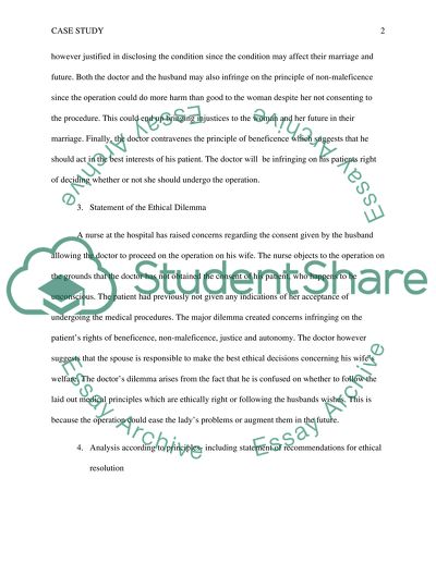 Salient Facts of the Legal Case