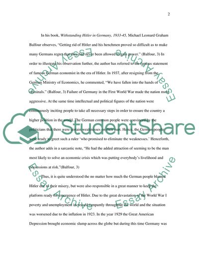 The Real Victims of Hitlers Regime