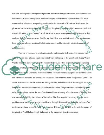 Between Hiroshima and the Truman Doctrine: Framing American Belief