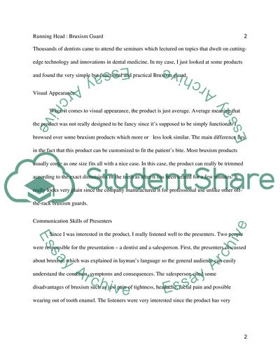 Dental Hygiene and Bruxism