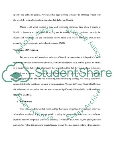 Media influence on decision-making, ethical and unethical practices