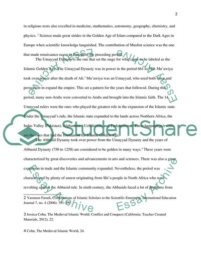 Science in the Medieval Islamic World