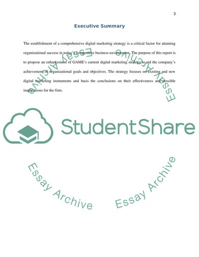 Digital Marketing Strategy