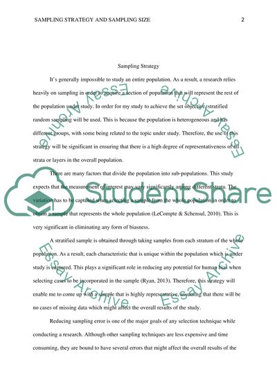 Sampling size and sample size for qualitative research