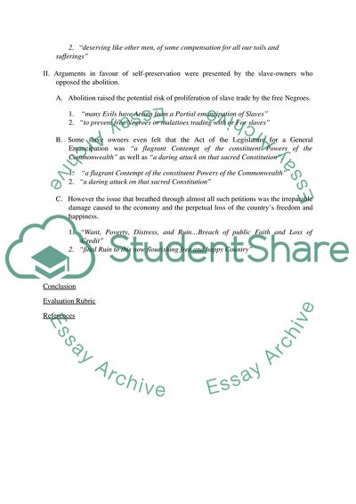 Slaves vs. Slave-Owners