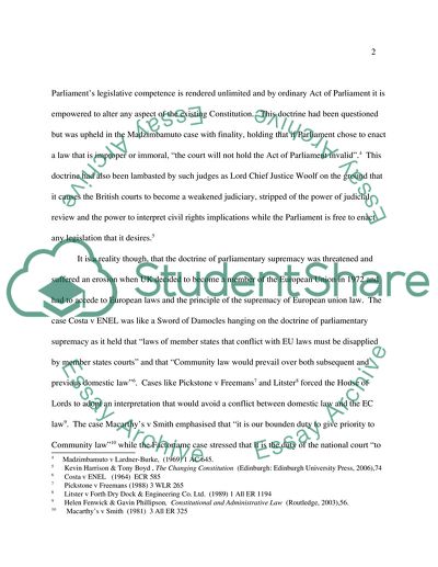 The Impact of the Human Rights Act 1998