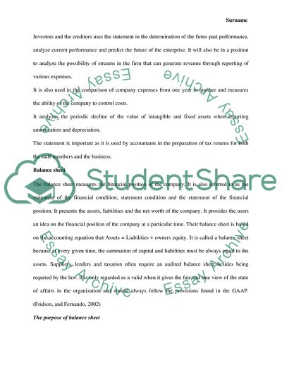 Financial Ratios from February and 2013 and 2014 Statements
