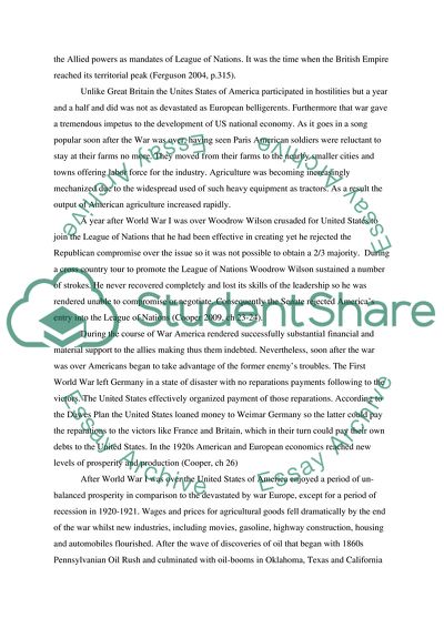 Americas Global Ascendancy 1918-1945