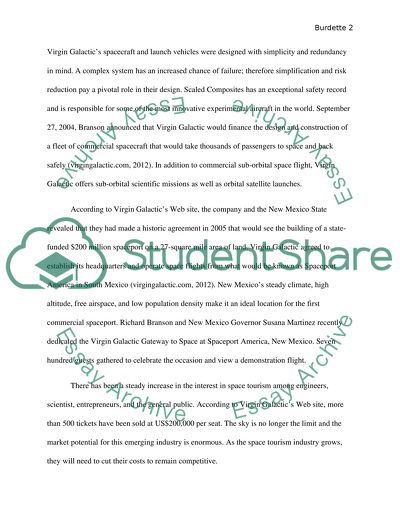 Virgin Galactic Company Actions