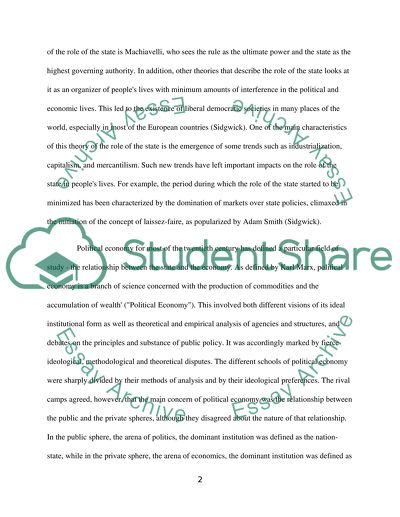 Adam Smith Offering a Critique of Free-Market Capitalism