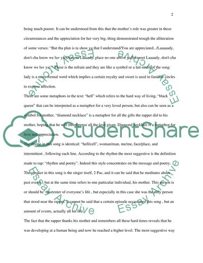 Presenting song as poem