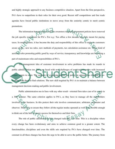 What Is the Role of Public Administrator