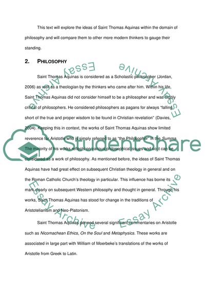 Saint Thomas Aquinas