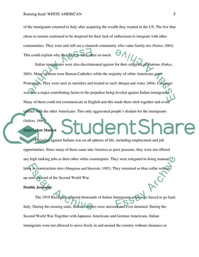 White American/European American