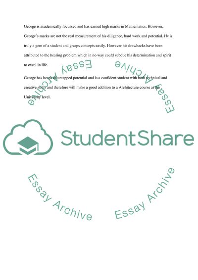 University Application Recommendations