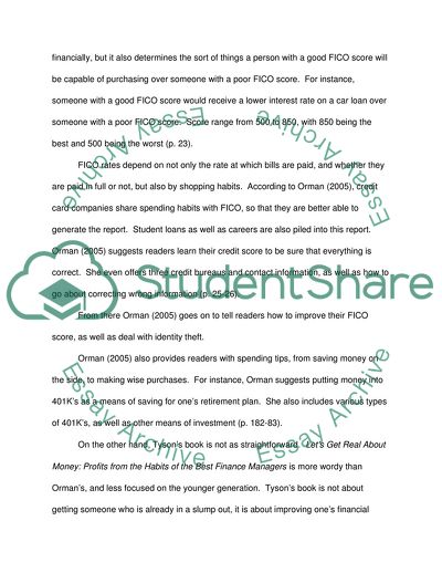 Economics According to Suze Orman and Eric Tyson