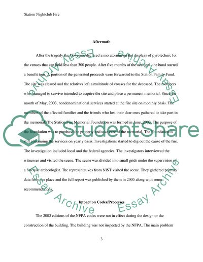 Station Nightclub Fire