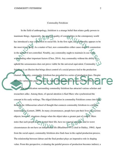 Commodity Fetishism vs. Capital Fetishism