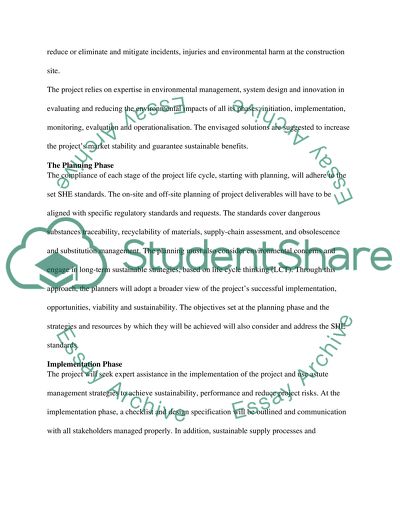 Construction planning