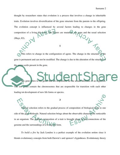 Charles Darwin Evolutionary Theory