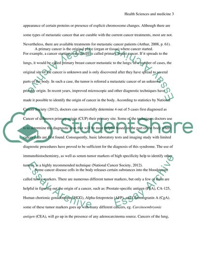 Cancer Disease Cells in the Body