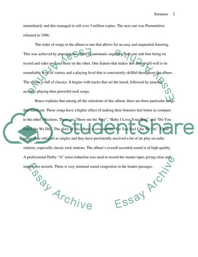 Peter Frampton Frampton Comes Alive to convince someone to buy the album