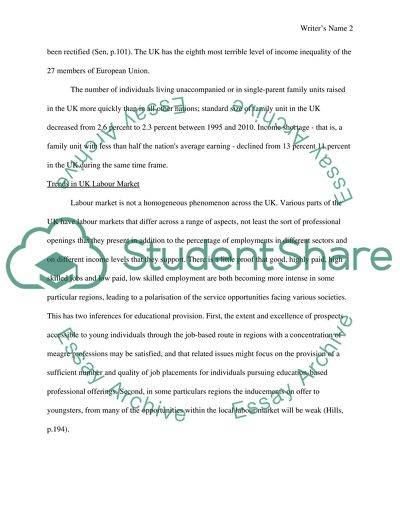 Income Inequality in the UK