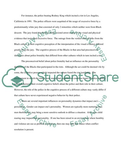 Understanding Personality