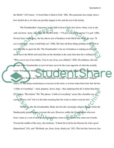 The Grandmother and Ruby Turpin