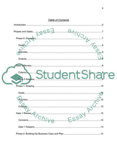 New Concept evaluation with planning & execution proposals