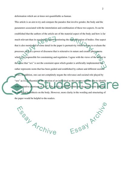 Reading #1 Analaysis