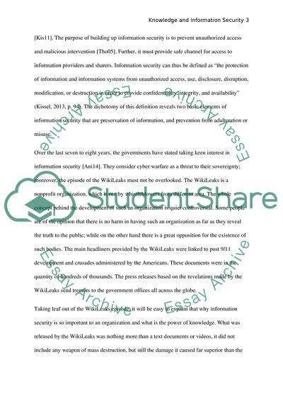 The Importance of Information Security